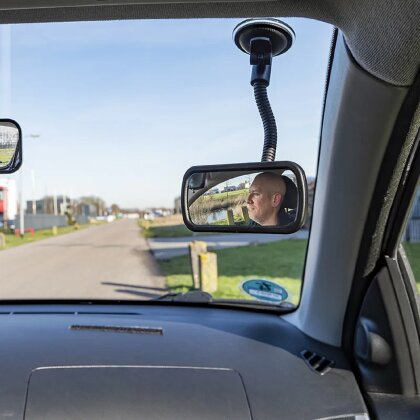 1 Stück minimalistisch ausfahrbar Auto Rückansicht Spiegel Wischer