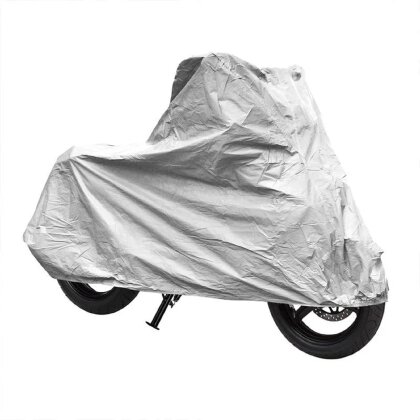 Motorrad Schutzhülle wasserdicht PEVA Rollerabdeckung 246x104x127 cm universal wetterfest Schutz vor Regen Schnee Wind Eis inklusive Aufbewahrungstasche 1 Stück