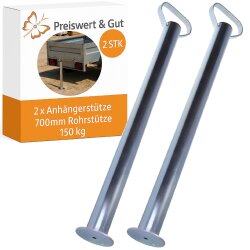 Anhänger Stützen 700 mm für PKW...