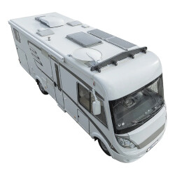 Abstandshalter für Dachschutzplane 3er-Set Dachaufsteller aus EPP-Schaum – ideal für Giebelprofil Wohnwagen. Wetterfest, mit Führungsschienen – 210 x 24,5 x 25,5 cm