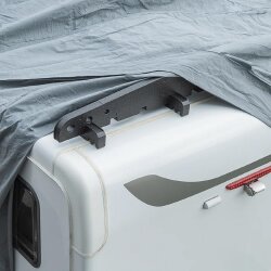 Abstandshalter für Dachschutzplane 3er-Set Dachaufsteller aus EPP-Schaum – ideal für Giebelprofil Wohnwagen. Wetterfest, mit Führungsschienen – 210 x 24,5 x 25,5 cm