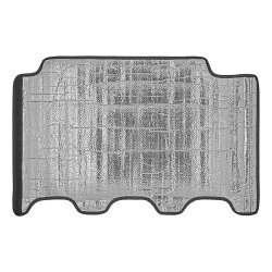 Gasflasche Abdeckung 5 kg aus 3 lagigem reflektierendem Isoliermaterial 50 x 78,5 cm mit Klettverschluss Schutz vor Hitze und Kälte für Propangasflaschen ideal für Camping Outdoor Terrasse