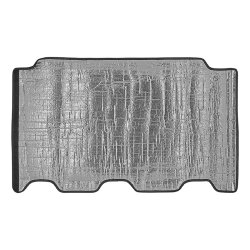 Gasflasche Abdeckung 11 kg aus 3 lagigem reflektierendem Isoliermaterial 60,5 x 101,5 cm mit Klettverschluss Schutz vor Hitze und Kälte für Propangasflaschen ideal für Camping Outdoor Grillen