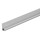 3STK Kederschiene 7-9 mm Alu silber 180 Grad Winkelprofil Kederleiste 100 cm mit Schrauben