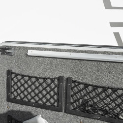3STK Kederschiene 7-9 mm Alu silber eloxiert 90 Grad Kederleiste 100 x 2,7cm mit Schrauben