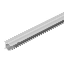 3STK Kederschiene 1,2Meter Alu silber 90 Grad Kederleiste Durchmesser 9 mm