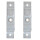 2x Zungenschloss klein 100x19mm Stahl – Vierkantschloss 9mm | Zungenriegel, Klappenverschluss | Türverschluss Riegel