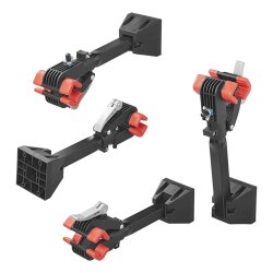 Fahrradhalter Wand – Halter bis 30 kg für Fahrradrahmen 25–55 mm – MTB & Bike