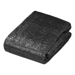 Schattiernetz mit Ösen 4x4 Meter Schattentuch Camping HDPE 60gsm UV-beständig