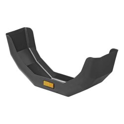2x Kotflügel Anhänger 805x203x325 mm eckig Radkasten für 14 Zoll Rad - Kunststoff mit Reflektor - Stoßfest - elastisch
