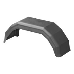 2x Kotflügel Anhänger 152x510x190,5 mm eckig Radkasten für 8 Zoll Rad - Kunststoff - Stoßfest - UV-beständig - stoßfest