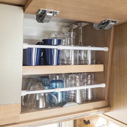 Ausziehbare Aluminium Stange: Sicherheit