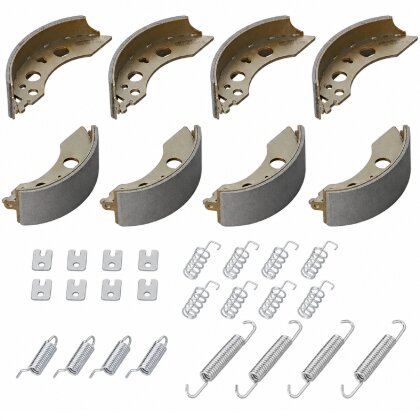 8x Bremsbeläge Anhänger 200x50 Bremsbacken kompatibel Alko 2050 2051