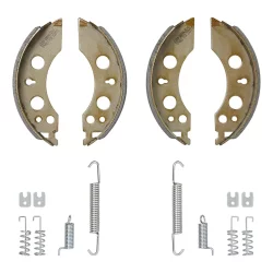 Anhänger Bremsbacken 200 × 50 mm – Bremsbeläge Set 2 Stück – Ersatzteile kompatibel für AL-KO 2050 2051 – Trommelbremsen hochwertig & passgenau