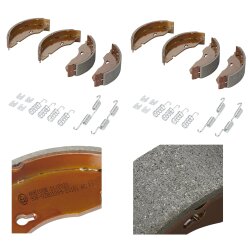 8x Bremsbeläge Anhänger 160x35 Bremsbacken kompatibel Knott 1635 1636 1637