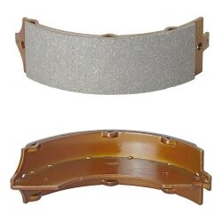 Anhänger Bremsbacken Set 230x40 mm – inkl. 8x Bremsbacken, 4x Zugfedern, 8x Druckfedern & Haltebleche – kompatibel mit Knott Bremsbeläge und Knottbremse Bremsbackensatz