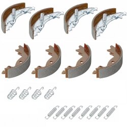 8x Bremsbeläge Anhänger 160x35 Bremsbacken...