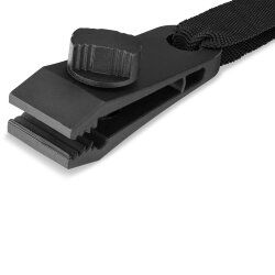 Pavillon Gewichte 4er Set 18 x 5 cm - inkl. Sandsäcke befüllbar Beschwerer für Vorhänge Outdoor als Tischtuchbeschwerer Outdoor UV-beständige zum beschweren mit Clip starkem Klett