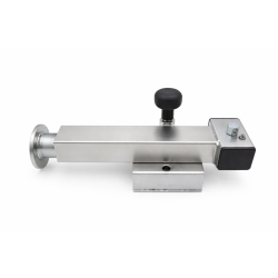 2x Anhänger Stützen Set 2er 360–595 mm – Kurbelstützen je 1350 kg Stützen höhenverstellbar Ausdrehstütze SF60-D85-SW19-225+ADAP