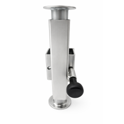 2x Anhängerstützen 360-595 mm bis 1350 kg – verzinkt SF60-D85-SW19-225+ADAP