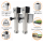 2x Anhängerstützen 360-595 mm bis 1350 kg – verzinkt SF60-D85-SW19-225+ADAP