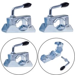 Stützradhalter Anhänger 2er Set 135x70x120mm...