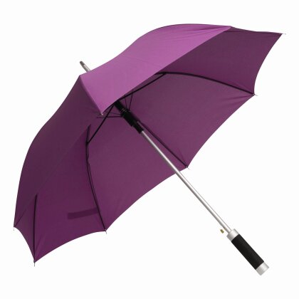 AS Stockschirm Ø103cm für Unisex - Aluminiumstock 85cm - Automatik Regenschirm - Speichen Fiberglas Lavendel AS