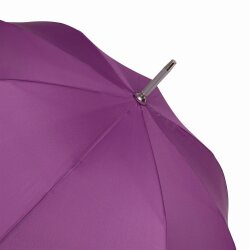 AS Stockschirm Ø103cm für Unisex - Aluminiumstock 85cm - Automatik Regenschirm - Speichen Fiberglas Lavendel AS