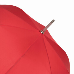 Stockschirm Automatik 103cm für Herren und Damen Rot Öffnung per Knopfdruck