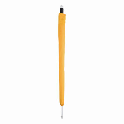 Stockschirm Automatik 103cm für Herren und Damen Aprikot Öffnung per Knopfdruck
