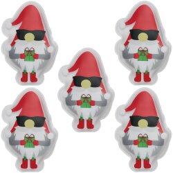 Taschenwärmer mit Weihnachtsmann Aufdruck -...