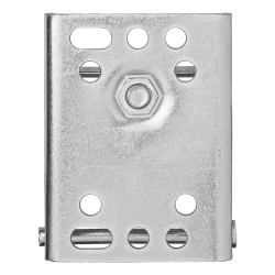 Stützrad Halterung 60 mm – robuste Halterung aus Stahl für Anhänger – Ersatzteil und Zubehör für Stützrad & Deichsel – Klemmhalterung zur sicheren Befestigung