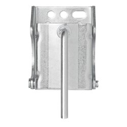 Stützrad Halterung 60 mm – robuste Halterung aus Stahl für Anhänger – Ersatzteil und Zubehör für Stützrad & Deichsel – Klemmhalterung zur sicheren Befestigung