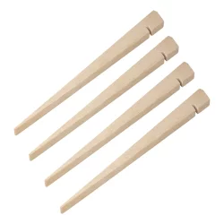 4 x Holzheringe 40 cm Holz pro Stk 78Gr Holz Hering,...