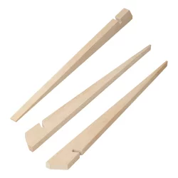 4 x Holzheringe 40 cm Holz pro Stk 78Gr Holz Hering, Sandheringe, Schnurhaken
