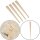 4 x Holzheringe 40 cm Holz pro Stk 78Gr Holz Hering, Sandheringe, Schnurhaken