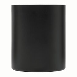 Edelstahl Isolierbecher 4er Set schwarz 300 ml mit Henkel...