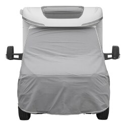 Frontscheiben Abdeckung kompatibel Mercedes Benz Sprinter ab 2018 – UV-Schutz, isolierend, einfache Befestigung, Abdeckplane für Wohnwagen mit Spanngurten Schutzplane für Vorzelt Teppich 4x6m – Zeltunterlage als 2025