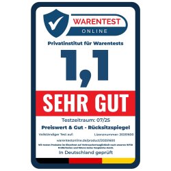 Auto-Babyspiegel – Rückspiegel fürs Baby...