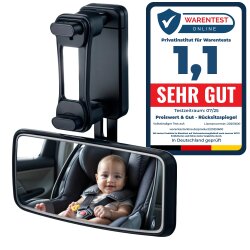 Spiegel Auto Baby Rückbank Spiegelfläche 11,5 x...