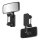 Spiegel Baby Auto Rücksitz Spiegelfläche 11,5x5,5cm Clip Min 49mm Max 82mm