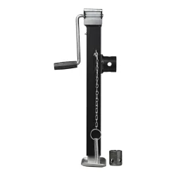 2x Anhänger Stützen Wohnmobil 62-100 Anhängerstütze 2500 KG mit Adapter Flansch