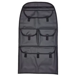 Hänge Organizer H 76 x B 42 cm Kunstleder Auto Tasche Rücksitz kompatibel mit LKW KFZ VW Bus VAN T5 T6 Befestigung Befestigung Gummibänder