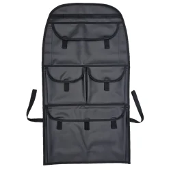 Hänge Organizer H 76 x B 42 cm Kunstleder Auto Tasche Rücksitz kompatibel mit LKW KFZ VW Bus VAN T5 T6 Befestigung Befestigung Gummibänder