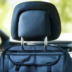 Hänge Organizer H 76 x B 42 cm Kunstleder Auto Tasche Rücksitz kompatibel mit LKW KFZ VW Bus VAN T5 T6 Befestigung Befestigung Gummibänder