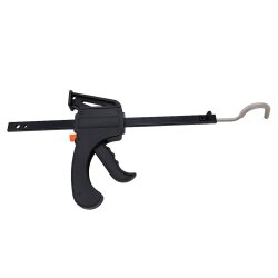 Zeltstangenspanner 22 bis 28 mm für Vorzelt Buszelt Pavillon Rastmechanismus gummierter Fronthaken langlebiger Zeltspanner horizontal und vertikal nutzbar stabil für Camping 1 Stück