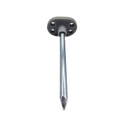 Zeltheringe Metall Ø 6 mm × 10 cm – 10 Stück Bodenanker & Erdnägel – stabile Camping-Heringe für Zelt, Bodenplane & Sonnensegel