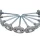 10× Heringe für Bodenplane Zeltheringe 10cm Ø6mm Stahl silber mit Kunststoffkopf zum Einschlagen für Campingzelte Vorzelte, Sonnensegel, Pavillon Vorzeltteppich