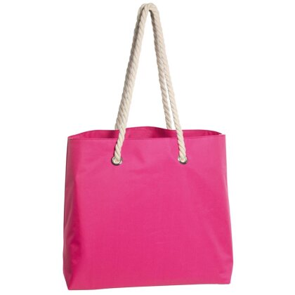 Strandtasche Pink Henkeltasche 45 x 18 x 35 cm Damentasche Capri