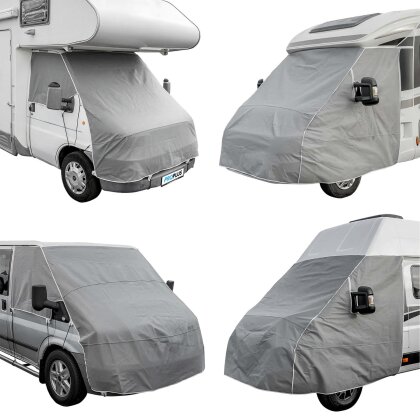 Frontscheibenabdeckung Wohnmobil o. Campingbus – Windschutzscheibe Abdeckung Isolierung Passgenau Frontscheiben Schutz